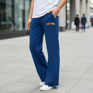 Pantalones Deportivos Holgados de Primera Calidad, Tela Prelavada Anti-Pilling, Tallas Consistentes, Logotipo Personalizado, Artículos Esenciales - Product Image 4