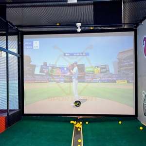 Simulador de juego de béisbol AR de deportes digitales, entrenamiento de béisbol en interiores, simulador de simulación de golpe y lanzamiento, juego de béisbol en interiores - Product Image 2