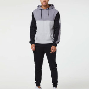 Heavy Duty Men's Winter Custom High Street Fleece Fabric Breathable Plain Tracksuit with Logo Plus Size Available - Product Image 5