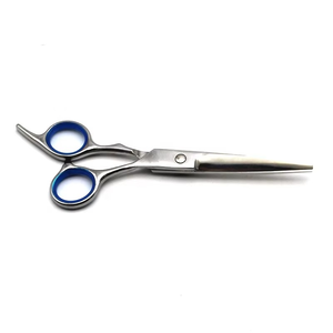Muestra Disponible, Tijeras de Peluquería Profesionales de Acero Inoxidable 4Cr13 con Hoja Afilada y Mango Mediano para Diestros, para Salón y Barbería - Product Image 3