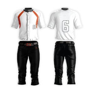 Uniformes de Béisbol Cortos Personalizados de Primera Calidad, 100% Algodón, Transpirables, Precios Competitivos, MOQ Bajo, Marca Privada, OEM - Product Image 3