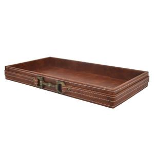 Grand plateau de service décoratif de style antique, résistant à l'eau, écologique et de qualité, pour restaurant - Product Image 2