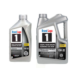 Моторное масло Mob brand 1, полностью синтетическое, 5 кварт (4,73 л), 10W-30 - Product Image 3