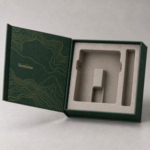 Custom <b>Book</b> Style Rigid Binocular Packaging <b>Box</b> with Fitted Optics Display - Product Image 5