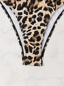 Bikini Micro Negro Sexy con Logotipo Personalizado, Conjunto de Dos Piezas, Bikini Extremadamente Elegante para Chicas, Ropa de Playa para Mujer - Product Image 2