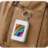Phototag E Ink Key Finder, écran 1,54'', affichage numérique, étanche, rechargeable, anti-perte, GPS Tracker Locator, étiquette intelligente pour iOS