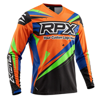 Kaos Atletik Bernapas Grosir Jersey Motocross Pakaian Tim Olahraga Latihan Balap Pakaian Balap Mobil Jersey Motocross