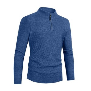 Sweat-shirt à demi-zip oversize en molleton 100 % coton pour homme, style streetwear personnalisé, idéal pour l'hiver - Product Image 2