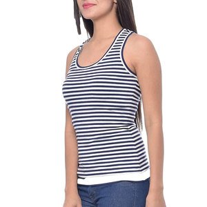 Camiseta sin mangas informal para mujer, de algodón, ligera, cómoda, transpirable, para verano. - Product Image 5