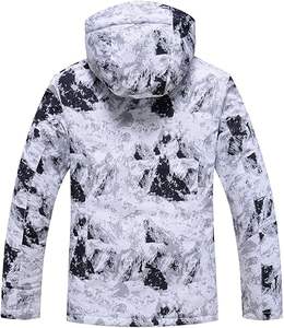 Ensembles de vêtements de ski unis avec cordon de serrage, design personnalisé, uniforme de ski à capuche, imperméable, respirant, unisexe, pour adultes - Product Image 5