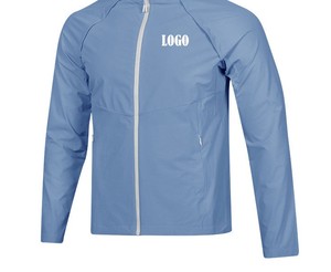 <b>Men</b> Track Training <b>Jacket</b> Full Zip <b>Lightweight</b> Sports Outerwear Ribbed Cuffs Stand Collar Athletic Warm Up <b>Jacket</b> Running - Product Image 1