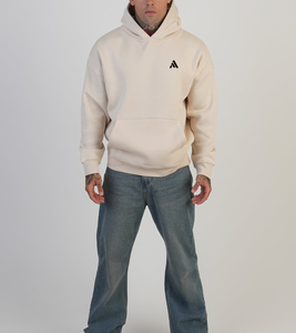 Fabricant de sweats à capuche, vente en gros de sweats à capuche surdimensionnés personnalisés en coton mélangé 350 g/m² doublés de polaire, sweats à capuche pour hommes - Product Image 3