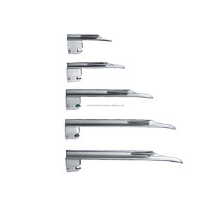 Set de Laringoscopio de Fibra Óptica Miller con 5 Hojas Rectas para Intubación, Certificación CE ISO, Mejor Proveedor Mayorista - Product Image 2