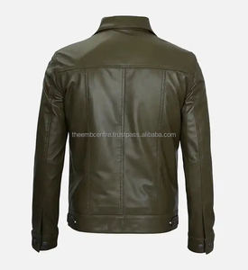 2025 automne hiver hommes veste en cuir pour hommes confortable et à la mode nouveau Design Style prix veste pour hommes - Product Image 5