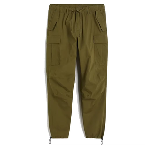 Pantalones Jogger de Pana de Cintura Alta para Hombre con Logotipo Personalizado 2026, Pantalones Deportivos Cargo Transpirables e Impermeables - Product Image 1