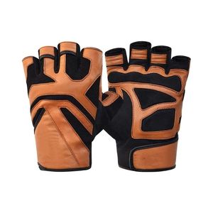 Guantes Antideslizantes Color Bronceado y Negro con Refuerzo en el Pulgar para Mayor Durabilidad, Fabricación Personalizada - Product Image 2
