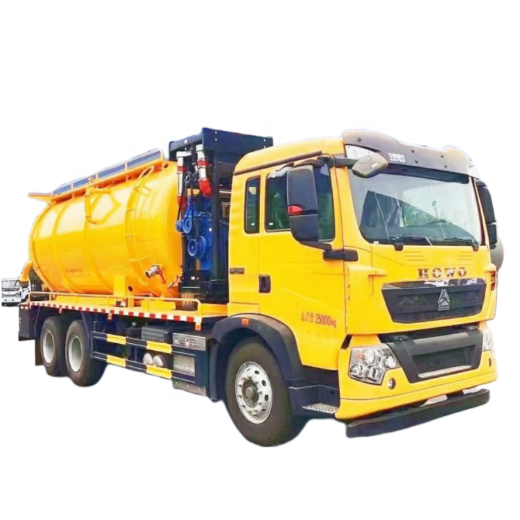 Sinotruk HOWO Heavy Duty 20cbm 6x4 Sewage Suction Truck 20000L High Pressure Vacuum Fecal Septic Suction Tanker Truck
