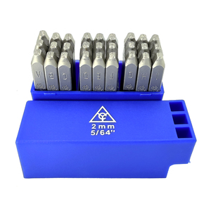 Poinçon à lettres métalliques de 2 mm fabriqué à Taïwan, outil manuel de qualité industrielle avec personnalisation OEM/ODM, vente directe usine - Product Image 6