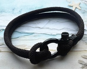 Minimalist Braided Leather and Cotton Children's Cute <b>Bracelet</b> Durable Handcrafted Adjustable Cord for Anniversary - Product Image 2