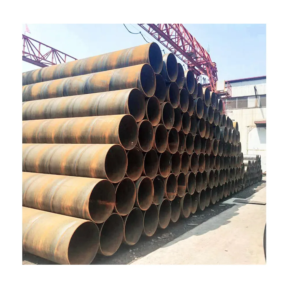 liquefied petroleum gas lpg urban construction pier Carbon steel Round Sprial Welded Tube