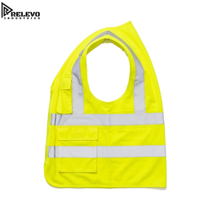 Chaleco de Seguridad Reflectante de Alta Visibilidad con Múltiples Bolsillos Estilo ANSI, Chaleco de Seguridad de Alta Visibilidad, Ropa de Trabajo Reflectante con Bolsillos - Product Image 3