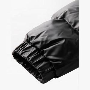Mens <b>Slim</b> Fit Premium Quality Waterproof Hooded Puffer Jacket Quilted Polyester Wadding <b>Coat</b> High End Fashion OEM Custom Logo - Product Image 4