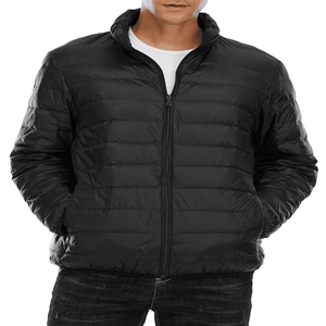 2024 Custom Factory Men's Best Quality Promotional Fashion Shiny Puffer Down <b>Jacket</b> Men's <b>Winter</b> Coat - Product Image 3