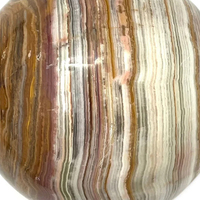 Nouvelle Vente en Gros de Luxe Moderne : Grande Dalle Sphérique en Onyx Naturel, Balle Antique Écologique de Haute Qualité avec Garantie de 5 Ans