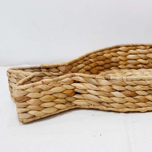 Handwoven Water Hyacinth Fish Shaped <b>Woven</b> <b>Basket</b> Eco Friendly Storage Tray for Home Decor - Product Image 4