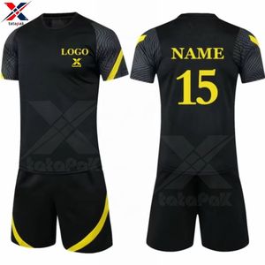 Conjunto de Fútbol de Alto Rendimiento, Secado Rápido, Transpirable, Nombre y Número Personalizables, Ligero, Duradero, Uniformes Oficiales del Equipo, 100% Poliéster - Product Image 6