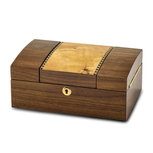 Handcrafted Solid White Wooden Jewelry <b>Box</b> Custom Logo Wholesale Premium Wood Finish Gift Packaging <b>Keepsake</b> Storage Organizer - Product Image 2