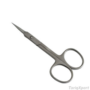 Manual Fully Hand Made Straight Handle Stainless Steel <b>Cuticle</b> Nail Scissors Custom Logo dead Skin Remover Beauty Instruments - Product Image 3