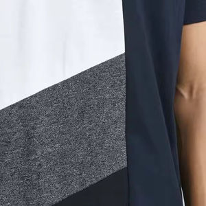 T-shirt Homme de Qualité Supérieure Entièrement Personnalisable – Tendance Actuelle, Respirant, Anti-Plis, Tissu Toile – Service OEM Personnalisé - Product Image 2