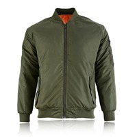 Blouson Bomber de Sécurité Élégant Style Motard – Col Montant, Design Militaire Moderne, Tissu Premium Durable, Imperméable et Réversible