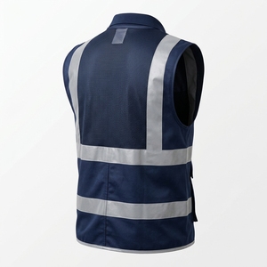 Custom High-Visibility Reflective Safety Vest, Protective Wear for <b>Security</b>, Sanitation, Construction, Road Work and Events - Product Image 3