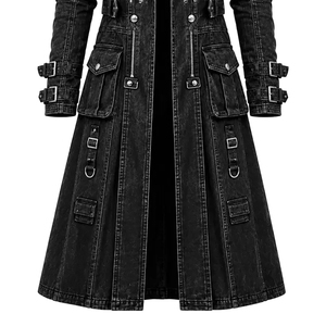 Abrigo Gótico Victoriano de Vampiro Directo de Fábrica, Disfraz de Halloween, Abrigo Elegante de Moda Alternativa, Prenda Exterior Larga - Product Image 6