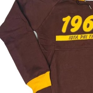Sudaderas con Capucha y Sudaderas Personalizadas con Bordado de Letras Griegas LOTA PHI THETA, Sudaderas de Fraternidad y Hermandad de Algodón y Felpa - Product Image 4