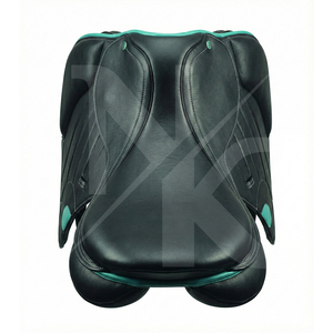 Selle de dressage anglaise en cuir véritable souple, best-seller, pour courses de chevaux, fabriquée au Pakistan, couleur personnalisée, confortable et durable - Product Image 2