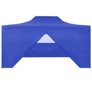Carpa para Bodas y Fiestas de 10x13 Pies, Fabricada con Tela Oxford 600D Azul Acero con Revestimiento de PVC - Product Image 2