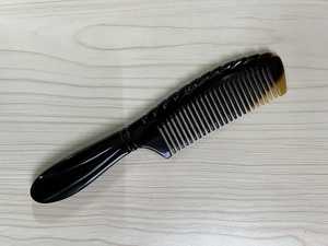 Traditional Handmade Eco-Friendly Cow Horn Hair Comb Polished Natural Grooming Tool Modern Design for Hair <b>Beard</b> Mustache <b>Care</b> - Product Image 6