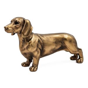 Elegant Handmade Brass <b>Dog</b> Sculpture Stylish Decorative Animal Figurine For Modern Home And Office Display - Product Image 2