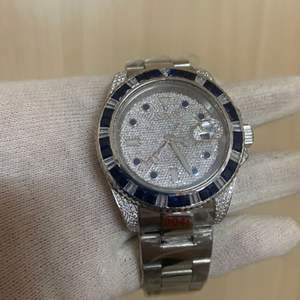 Reloj de Moissanita Personalizado de Alta Calidad con Incrustaciones de Diamantes VVS, Estilo Hip Hop, Regalo para Hombre - Product Image 4