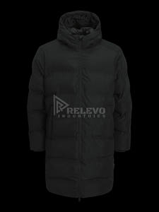 Blouson matelassé streetwear pour homme, à capuche, imperméable, coupe-vent, personnalisé, pour le printemps, style universitaire, pour moto, en duvet de canard - Product Image 3