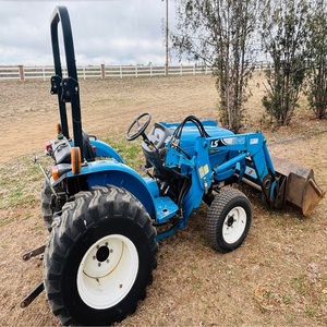 Tracteur utilitaire compact LS 4x4, mini-chargeur, pelle rétrocaveuse, châssis en acier, moteur à essence, machine de construction agricole de qualité professionnelle - Product Image 5