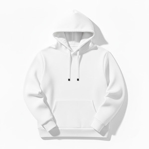 Sudadera con Capucha para Hombre, Invierno, Cálida, Holgada, Transpirable, Poliéster/Algodón, Diseño con Estampado de Serigrafía y Forro Polar - Product Image 5