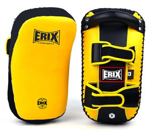 แผ่นรองเตะมวยไทยหนัง PU แบบปรับแต่งได้ ปี 2026 สำหรับการฝึกมวยไทย มวยสากล MMA และคิกบ็อกซิ่ง พร้อมตัวเลือก OEM - Product Image 1