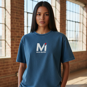 Camiseta de Verano Estilo Boxy para Hombre, Transpirable, de Algodón, Hombros Caídos, Estilo Urbano, con Logotipo Personalizado, Lisa, Oversize - Product Image 6