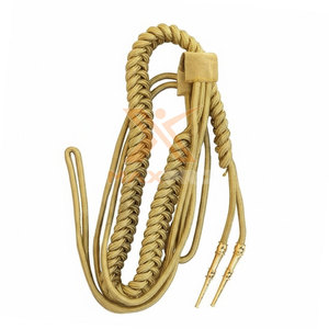Bullion Wire Aiguillettes Nylon Polyester Shoulder Cord Trim Decorative <b>Braided</b> Ornament Formal Garment <b>Accessory</b> Custom - Product Image 4