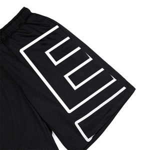 Pantalones Cortos Deportivos de Malla de Doble Capa para Hombre con Logotipo Personalizado - Product Image 2
