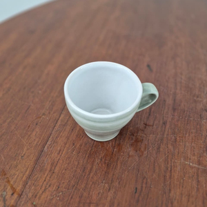 Customized Colorful Ceramic Cappuccino Cup with Heart Handle for Coffee Shop Branding Restaurant Service Hotel Beverage Use - Product Image 3